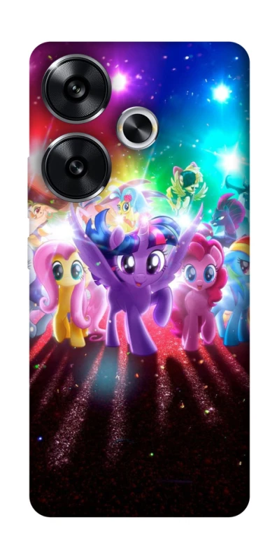 Чохол на Xiaomi Poco F6 My Little Pony ver.1 фото 1 з 1
