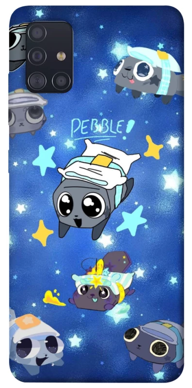 Чохол на Samsung Galaxy A51 Pebble kitten stars фото 1 з 1