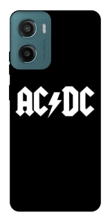 Чохол на Motorola Moto G06 AC/DC logo фото 1 Чохол на Motorola Moto G06 AC/DC logo фото 1 з 1