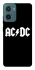 Чохол на Motorola Moto G06 AC/DC logo фото 1 Чохол на Motorola Moto G06 AC/DC logo фото 1 з 1
