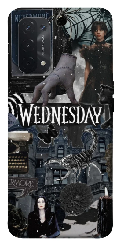 Чохол на Oppo A54 5G / A74 5G Wednesday Collage ver.2 фото 1 з 1