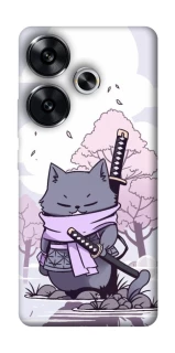 Чохол на Xiaomi Poco F6 Samurai cat фото 1 Чохол на Xiaomi Poco F6 Samurai cat фото 1 з 1