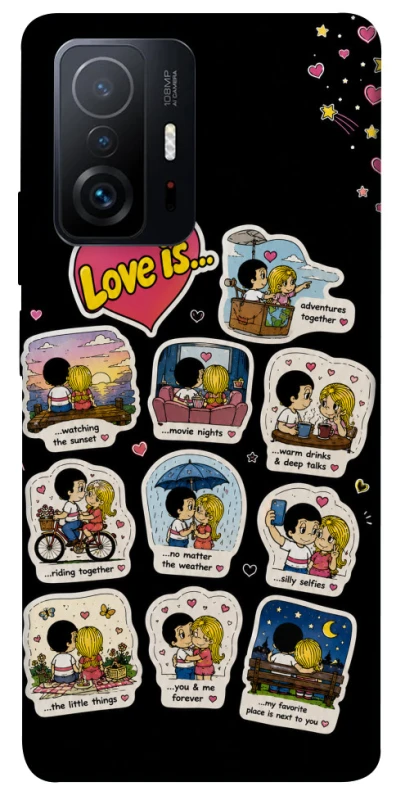 Чохол на Xiaomi 11T / 11T Pro Love is ver.4 фото 1 з 1