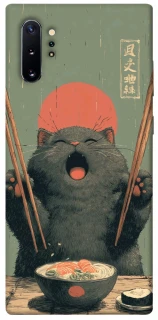 Чехол на Samsung Galaxy Note 10 Plus Hungry Cat фото 1 из 1