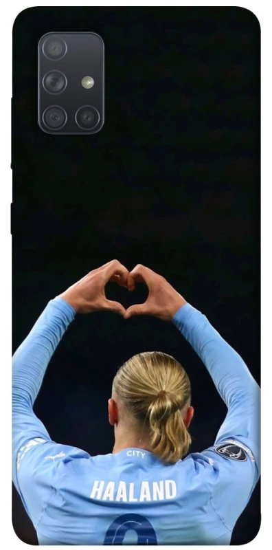 Чехол на Samsung Galaxy A71 Erling Haaland V2 фото 1 из 1