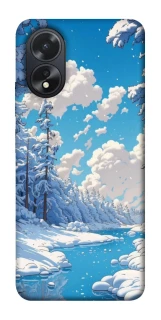 Чехол на Oppo A38 Winter art фото 1 из 1