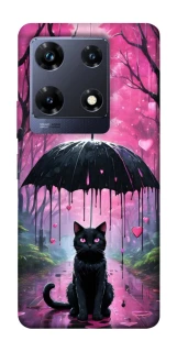 Чохол на Infinix Note 30 Pro Black cat фото 1 з 1