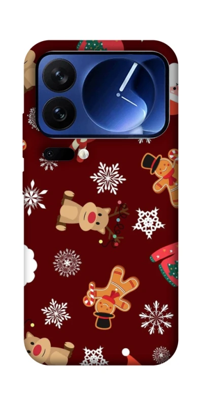 Чохол на Xiaomi Poco F7 Ultra Новорічний v6 фото 1 з 1