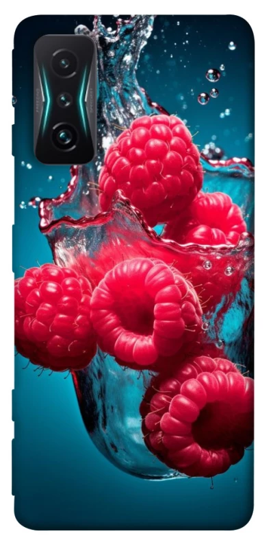 Чохол на Xiaomi Redmi K50 Gaming Малинка у воді фото 1 з 1