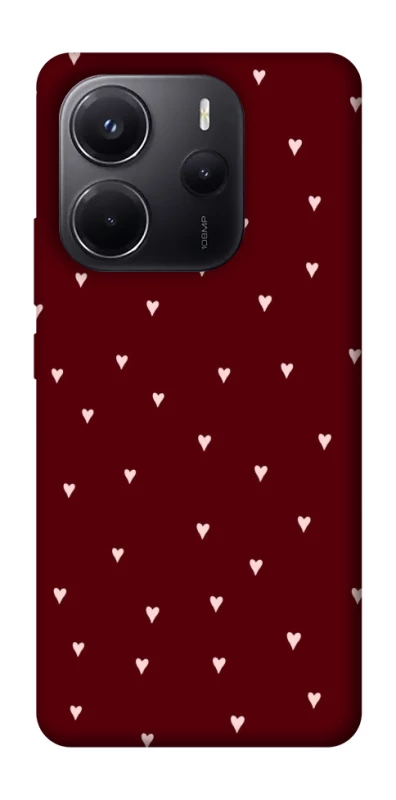 Чохол на Xiaomi Redmi Note 14 4G (Europe version) Smal hearts фото 1 з 1