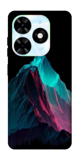 Чехол на TECNO Spark Go 2024 Neon mountains фото 1 из 1