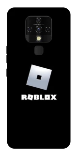 Чохол на TECNO Camon 16 SE Roblox logo black фото 1 з 1