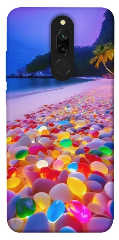 Чохол на Xiaomi Redmi 8 Каміння світиться на березі фото 1 з 1
