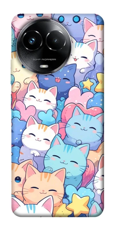 Чохол на Realme C67 4G Funny Kittens ver.3 фото 1 з 1