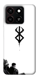 Чохол на ZTE Blade A35 4G berserk white фото 1 з 1