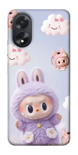Чехол на Oppo A18 Labubu & clouds фото 1 из 1