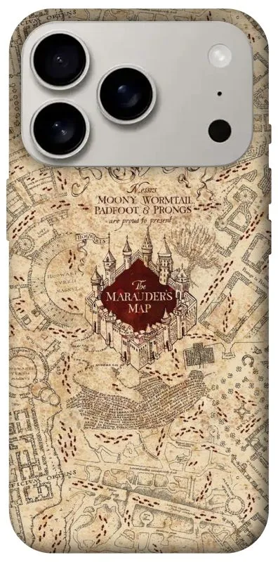 Чехол на Apple iPhone 18 Pro Harry Potter Marauder's Map фото 1 из 2