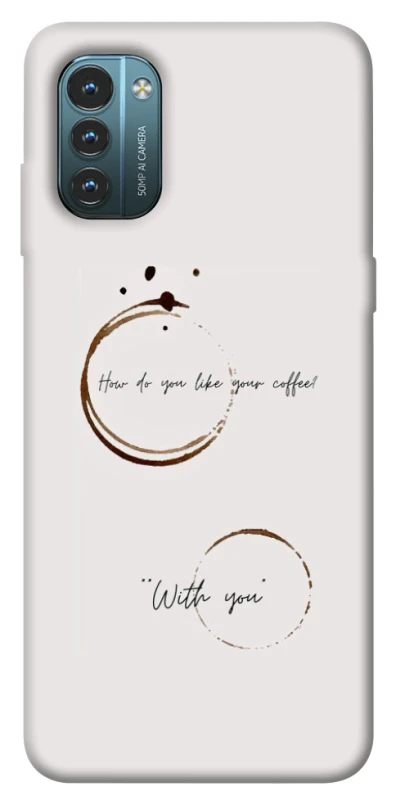 Чехол на Nokia G21 Coffee with you фото 1 из 1
