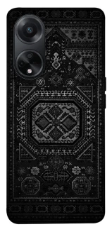 Чохол на Oppo A58 4G Чорний килим фото 1 з 1