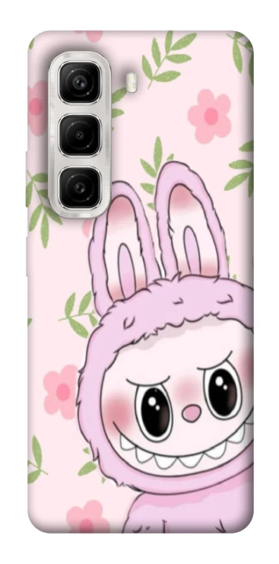 Чохол на Infinix Hot 50 4G Blossom Pink Labubu фото 1 з 1