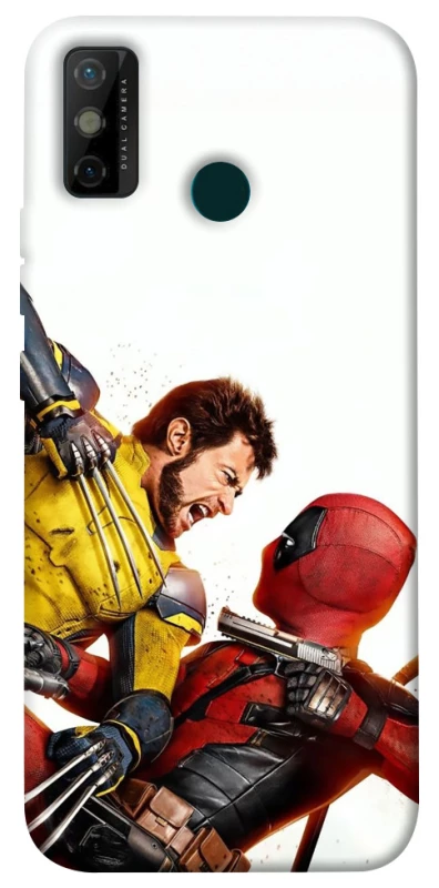 Чохол на TECNO Spark 6 Go Deadpool and Wolverine фото 1 з 1