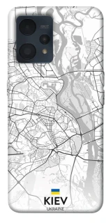 Чехол на Realme 9 4G / 9 Pro+ Kiev white map фото 1 из 1