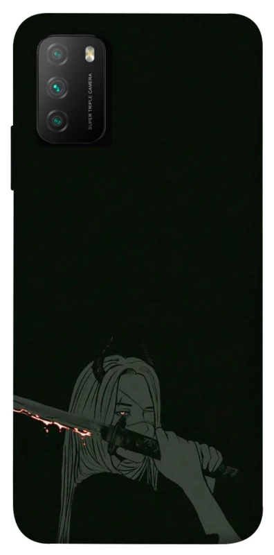 Чохол на Xiaomi Poco M3 Людина-бензопила фото 1 з 1