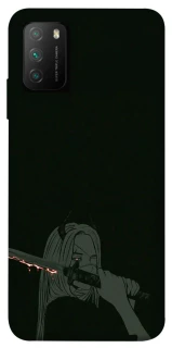 Чехол на Xiaomi Poco M3 Человек-Бензопила фото 1 из 1