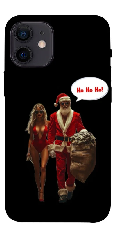Чехол на Apple iPhone 12 mini (5.4") Bad Santa фото 1 из 1