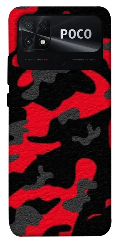 Чехол на Xiaomi Poco C40 Camouflage v15 фото 1 из 1