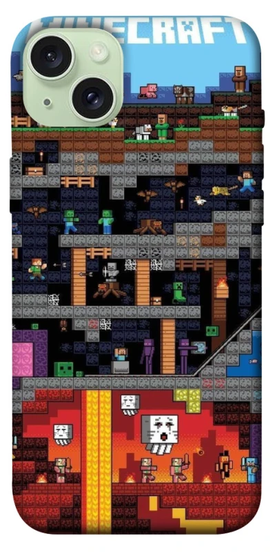 Чохол на Apple iPhone 15 Plus (6.7") Minecraft фото 1 з 1