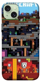 Чохол на Apple iPhone 15 Plus (6.7") Minecraft фото 1 з 1