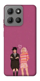 Чехол на Motorola Moto G15 4G Raven & Rainbow Wednesday фото 1 из 1