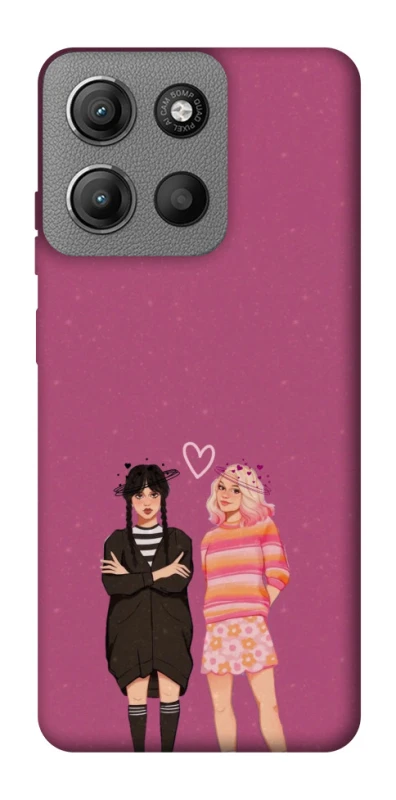 Чохол на Motorola Moto G15 Power Raven & Rainbow Wednesday фото 1 з 1