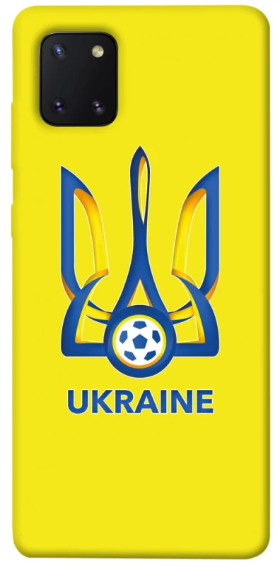 Чехол на Samsung Galaxy Note 10 Lite (A81) Футбольный Герб фото 1 из 1