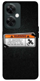 Чехол на OnePlus Nord CE 3 Lite Warning фото 1 из 1