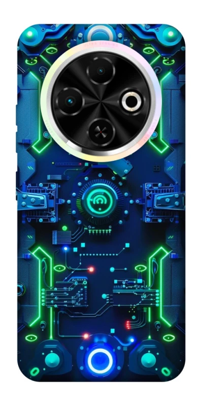 Чехол на TECNO Spark 30C CyberPhone v3 фото 1 из 1