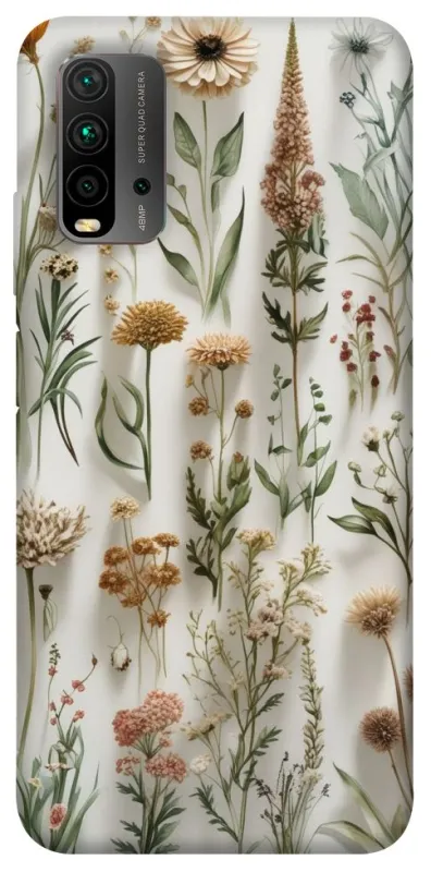 Чохол на Xiaomi Redmi 9T Floral design ver.2 фото 1 з 1