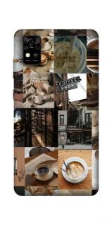 Чохол на ZTE Blade A31 Coffee collage ver.3 фото 1 з 1
