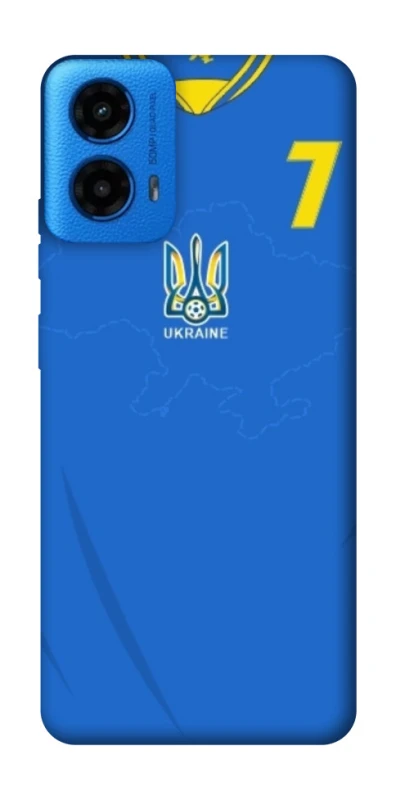 Чехол на Motorola Moto G45 UA-Football ver.4 фото 1 из 1