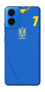 Чохол на Motorola Moto G45 UA-Football ver.4 фото 1 з 1