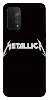 Чехол на Oppo A54 5G / A74 5G Metallica logo фото 1 Чехол на Oppo A54 5G / A74 5G Metallica logo фото 1 из 1