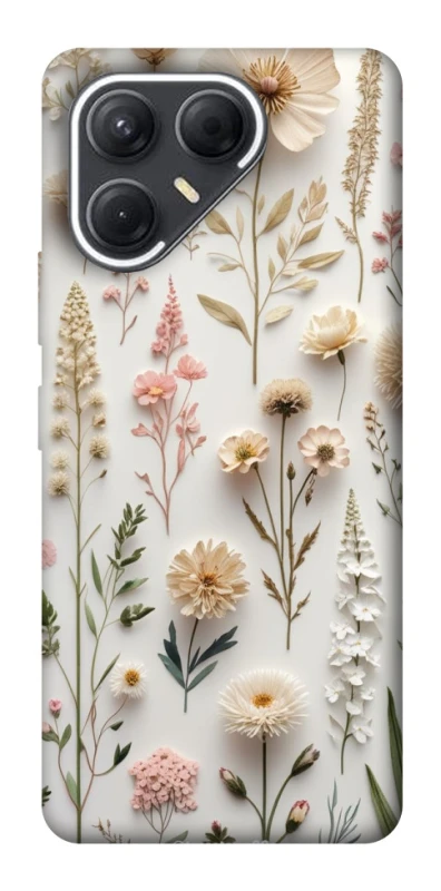 Чохол на TECNO Pova 7 Floral design ver.1 фото 1 з 1