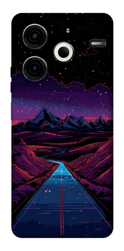 Чохол на TECNO Pova 6 Neo (LI6) Cyber mountain фото 1 з 1