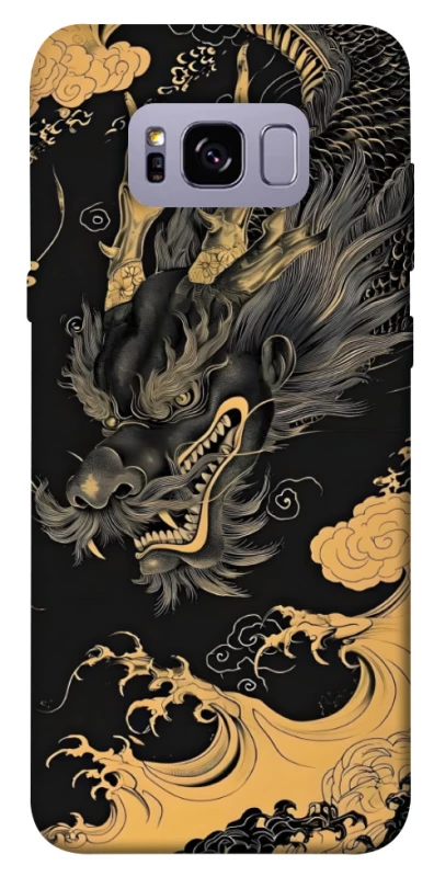 Чохол на Samsung G955 Galaxy S8 Plus gold dragon фото 1 з 1