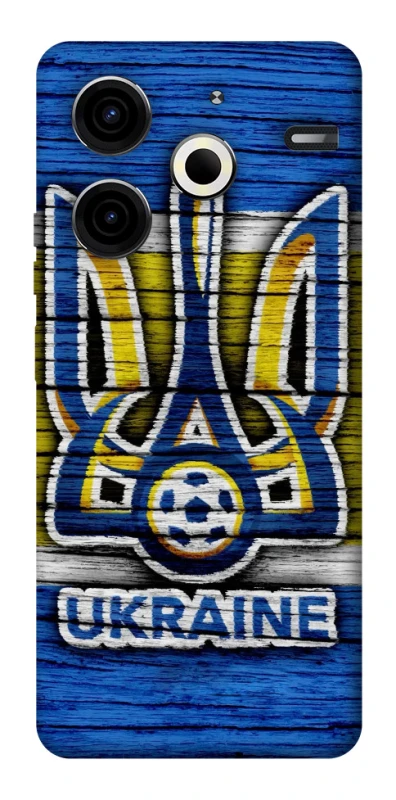Чехол на TECNO Pova 6 Neo (LI6) UA-Football ver.1 фото 1 из 1