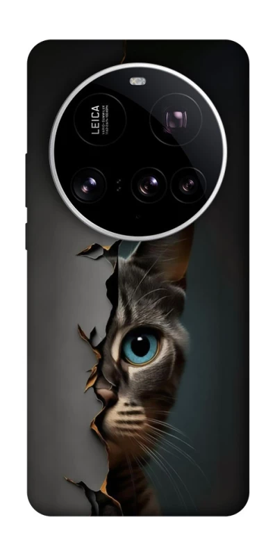Чохол на Xiaomi 15 Ultra Кіт-підглядач v2 фото 1 з 1
