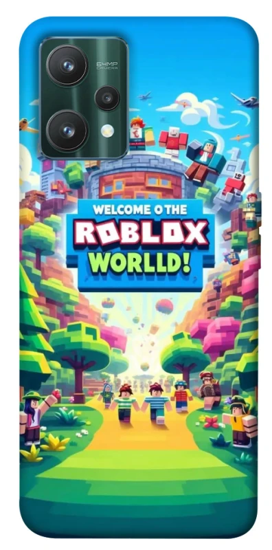 Чехол на Realme 9 Pro Roblox World фото 1 из 1