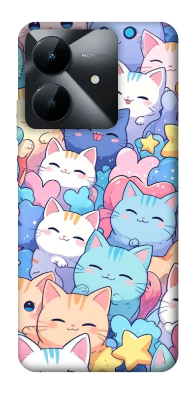 Чехол на Realme Note 60x Funny Kittens ver.3 фото 1 из 1