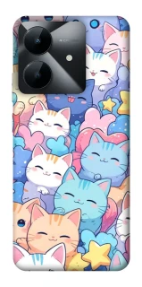 Чехол на Realme Note 60x Funny Kittens ver.3 фото 1 из 1